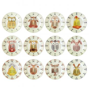 The Multiples 12 Piece plate set